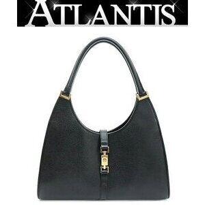 Gucci Jackie handbag leather black GG